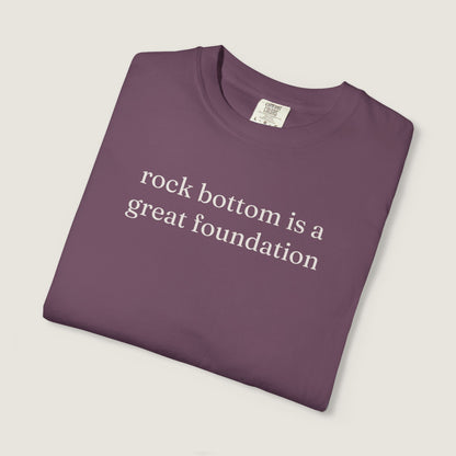 Ravenwood Hollow Apparel | Unisex Garment-Dyed Tee | "rock bottom"