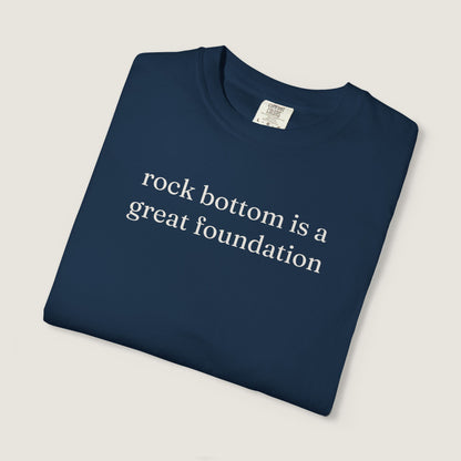 Ravenwood Hollow Apparel | Unisex Garment-Dyed Tee | "rock bottom"