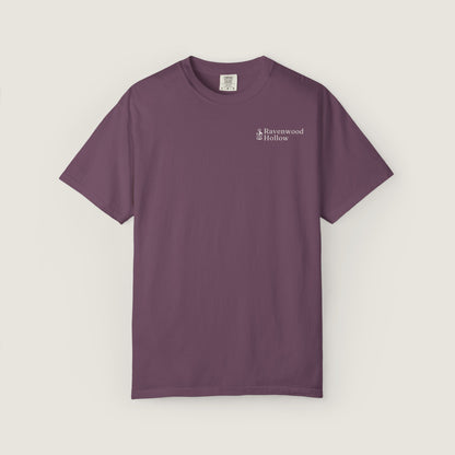 Ravenwood Hollow Apparel | Unisex Garment-Dyed Tee | "Ravenwood Hollow"