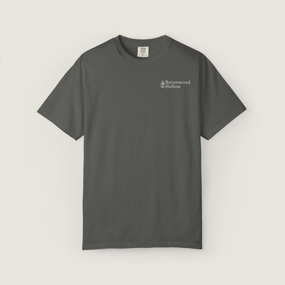 Ravenwood Hollow Apparel | Unisex Garment-Dyed Tee | "Ravenwood Hollow"