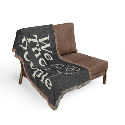 Ravenwood Hollow Home Decor | Woven Blanket | "We the people"