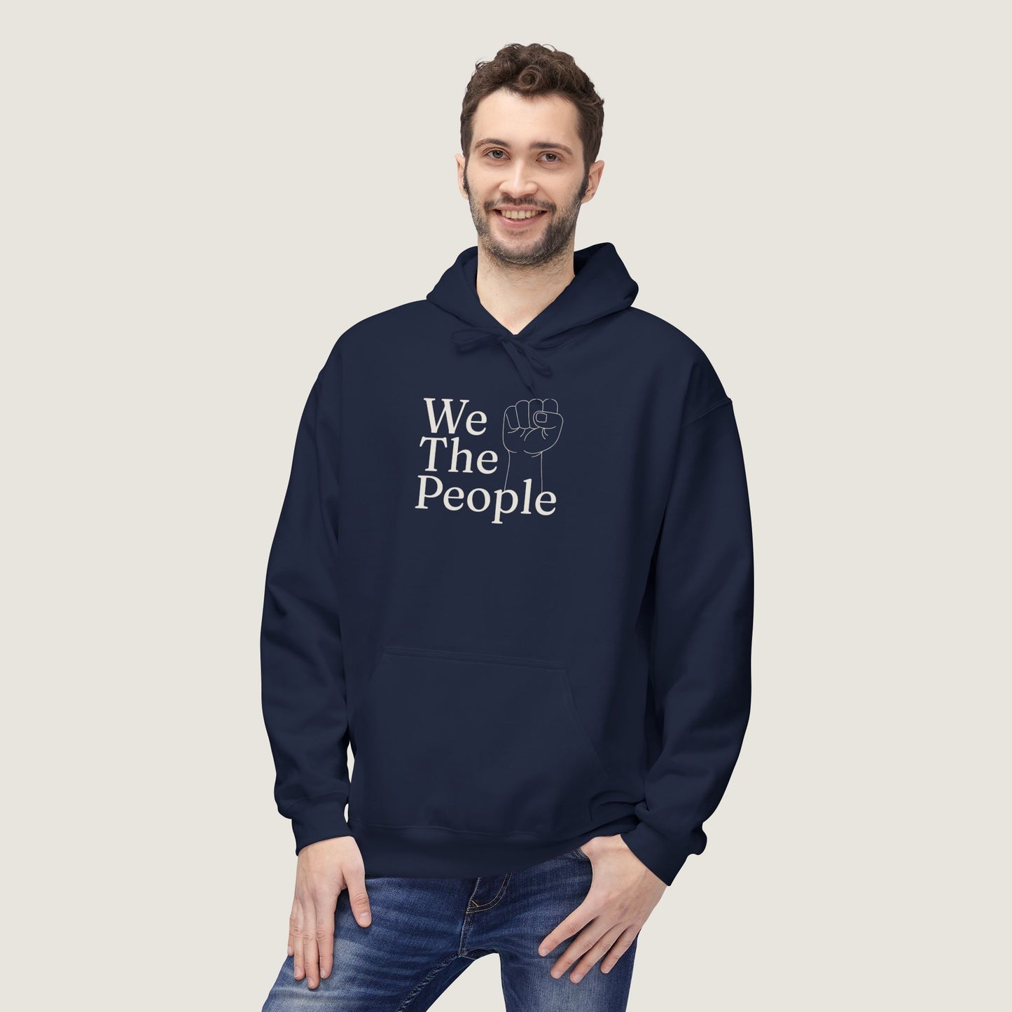Ravenwood Hollow Apparel | Unisex Midweight Softstyle Fleece Hoodie | "We the people"