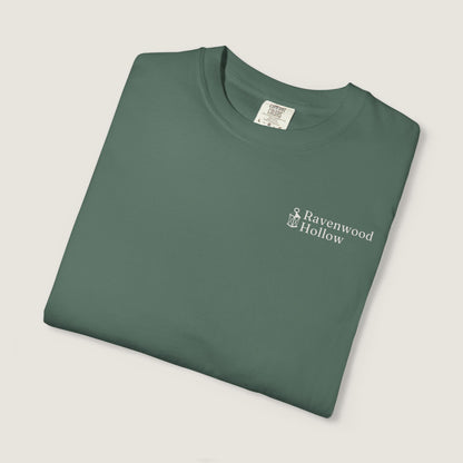 Ravenwood Hollow Apparel | Unisex Garment-Dyed Tee | "Ravenwood Hollow"