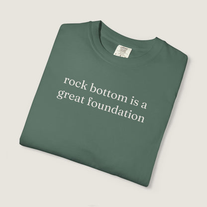 Ravenwood Hollow Apparel | Unisex Garment-Dyed Tee | "rock bottom"