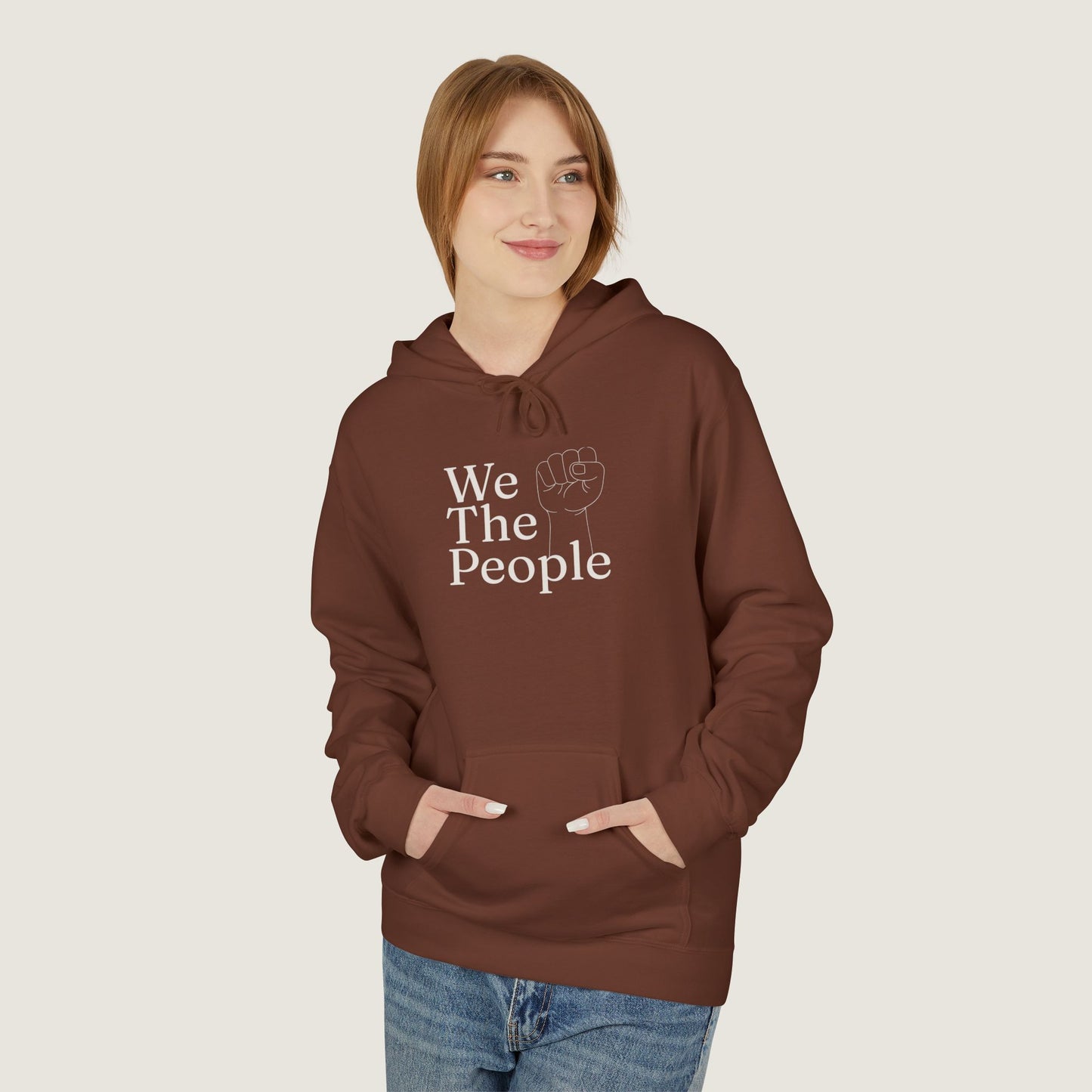 Ravenwood Hollow Apparel | Unisex Midweight Softstyle Fleece Hoodie | "We the people"