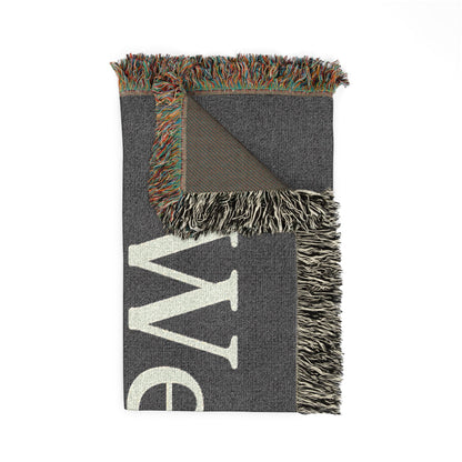 Ravenwood Hollow Home Decor | Woven Blanket | "We the people"