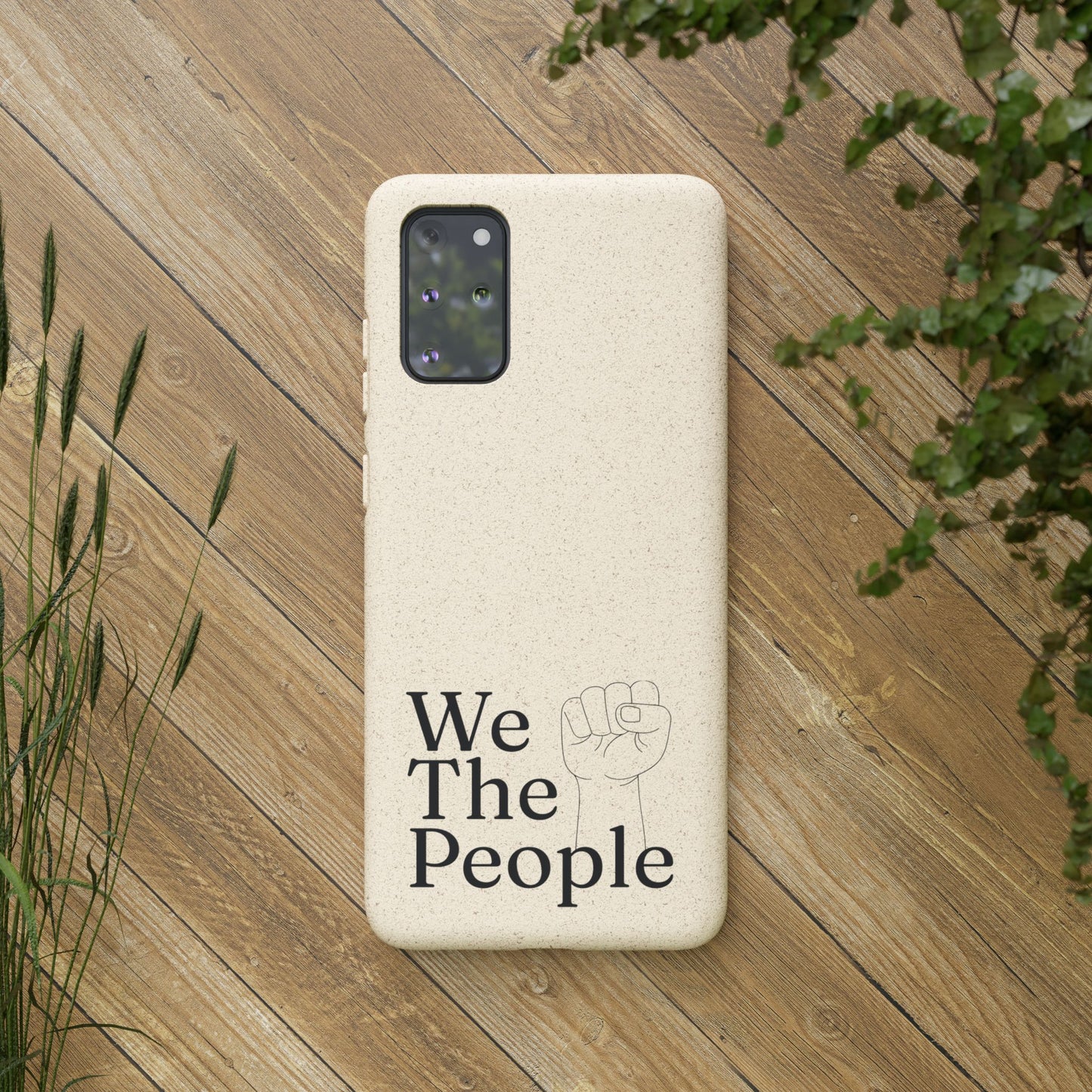 Ravenwood Hollow Accessories | Biodegradable Phone Case | "We the people"