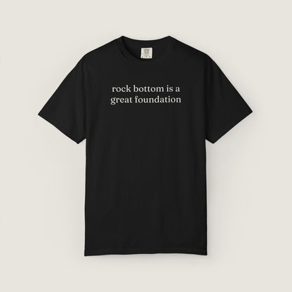 Ravenwood Hollow Apparel | Unisex Garment-Dyed Tee | "rock bottom"