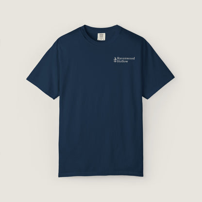 Ravenwood Hollow Apparel | Unisex Garment-Dyed Tee | "Ravenwood Hollow"