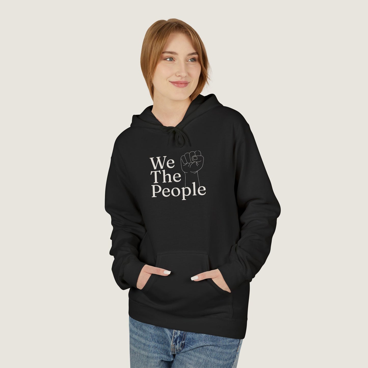 Ravenwood Hollow Apparel | Unisex Midweight Softstyle Fleece Hoodie | "We the people"