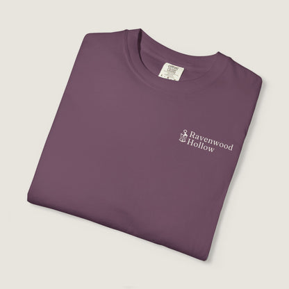 Ravenwood Hollow Apparel | Unisex Garment-Dyed Tee | "Ravenwood Hollow"