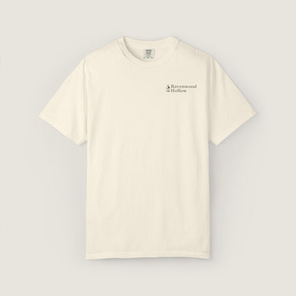 Ravenwood Hollow Apparel | Unisex Garment-Dyed Tee | "Ravenwood Hollow"