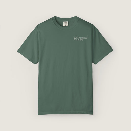 Ravenwood Hollow Apparel | Unisex Garment-Dyed Tee | "Ravenwood Hollow"