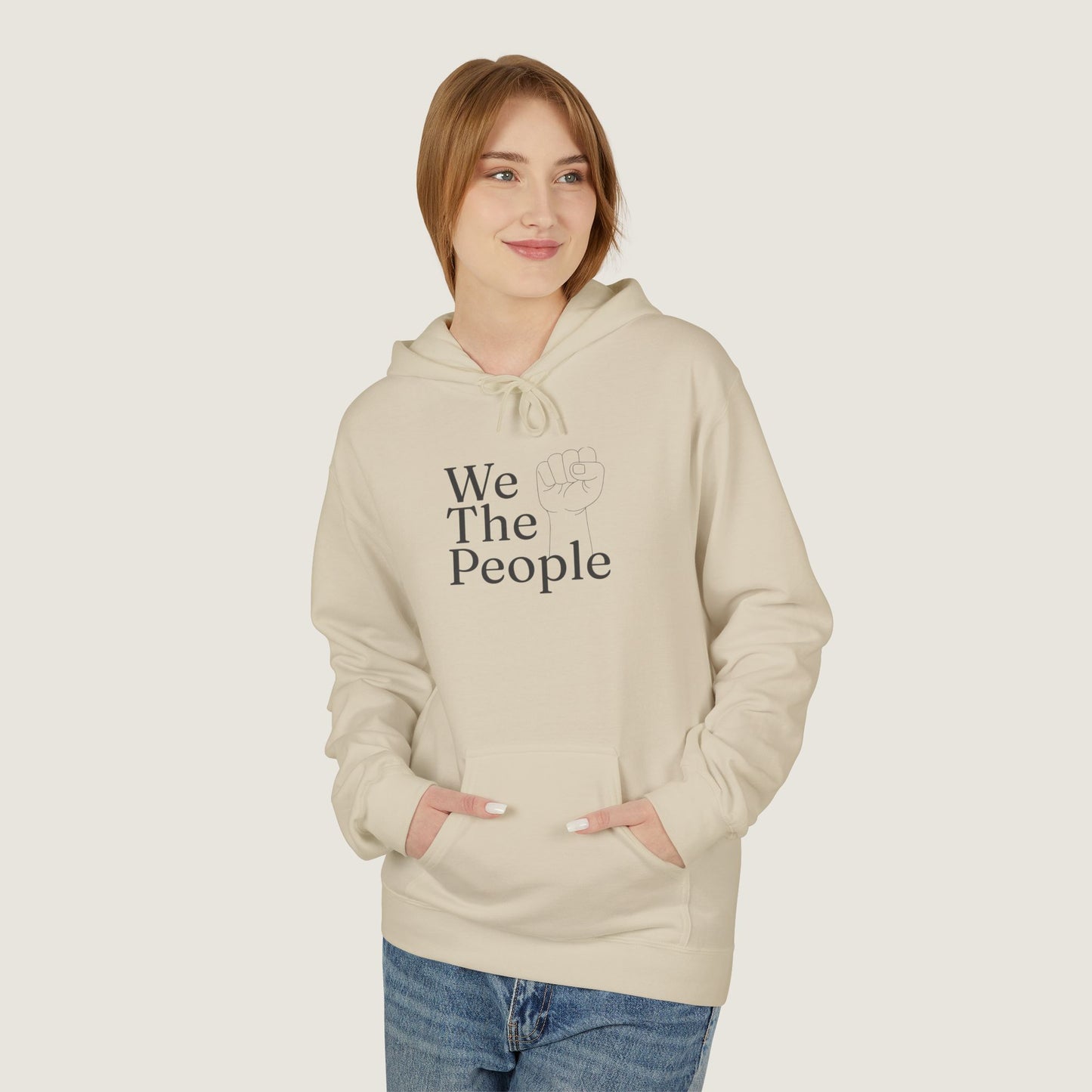 Ravenwood Hollow Apparel | Unisex Midweight Softstyle Fleece Hoodie | "We the people"