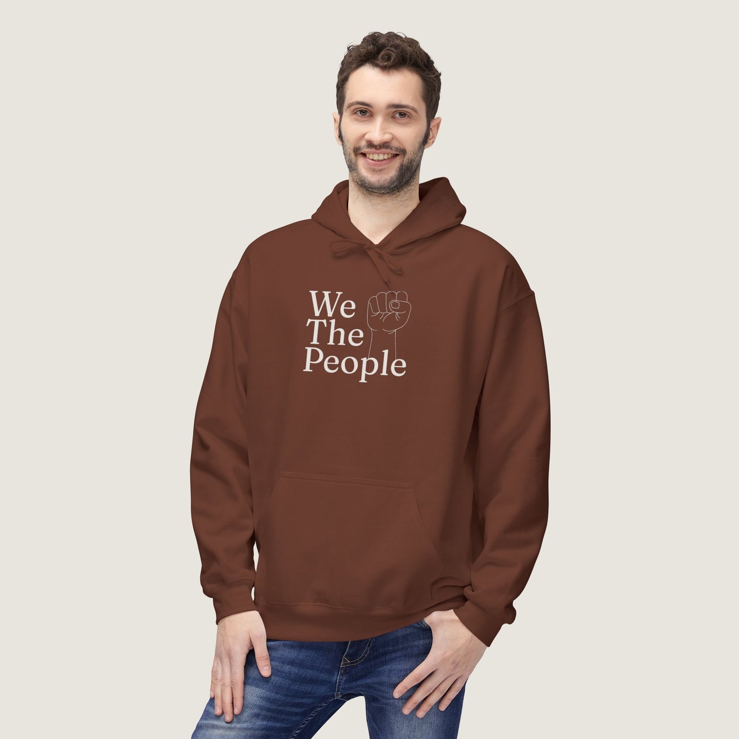 Ravenwood Hollow Apparel | Unisex Midweight Softstyle Fleece Hoodie | "We the people"
