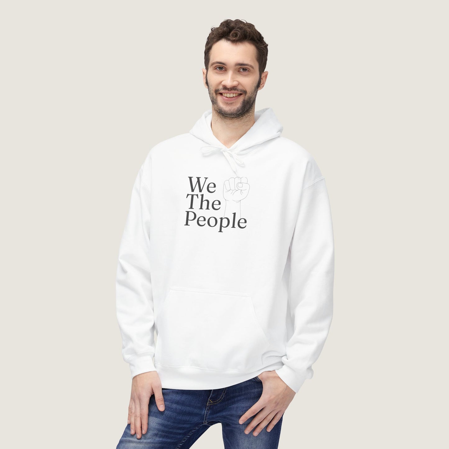 Ravenwood Hollow Apparel | Unisex Midweight Softstyle Fleece Hoodie | "We the people"