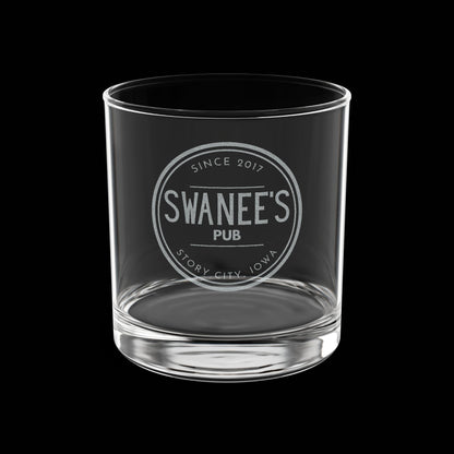 Swanee's Pub Drinkware | Engraved Whiskey Glass (10.5 oz)