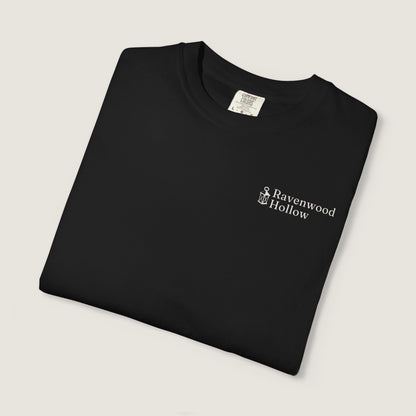 Ravenwood Hollow Apparel | Unisex Garment-Dyed Tee | "Ravenwood Hollow"
