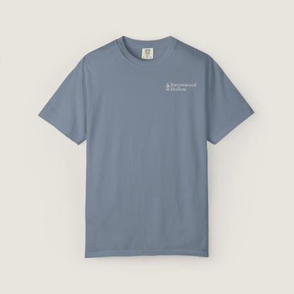Ravenwood Hollow Apparel | Unisex Garment-Dyed Tee | "Ravenwood Hollow"