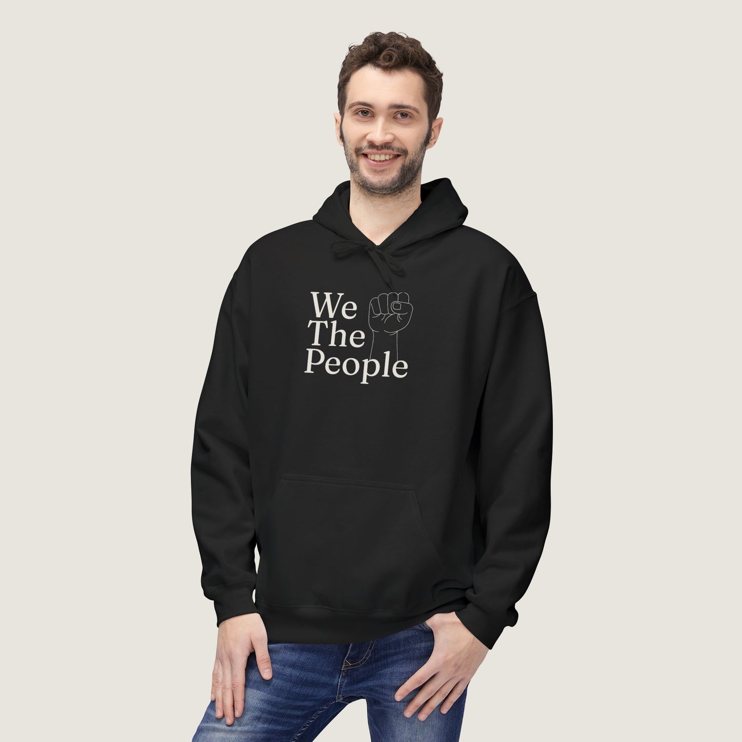 Ravenwood Hollow Apparel | Unisex Midweight Softstyle Fleece Hoodie | "We the people"