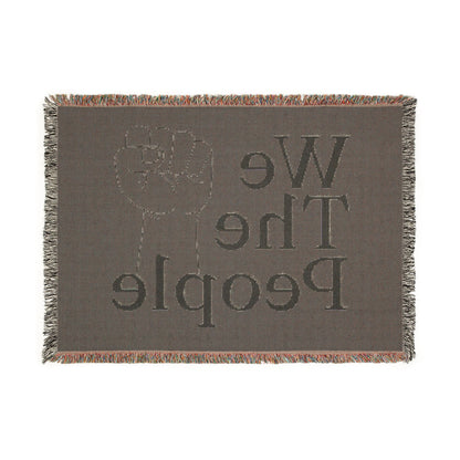 Ravenwood Hollow Home Decor | Woven Blanket | "We the people"
