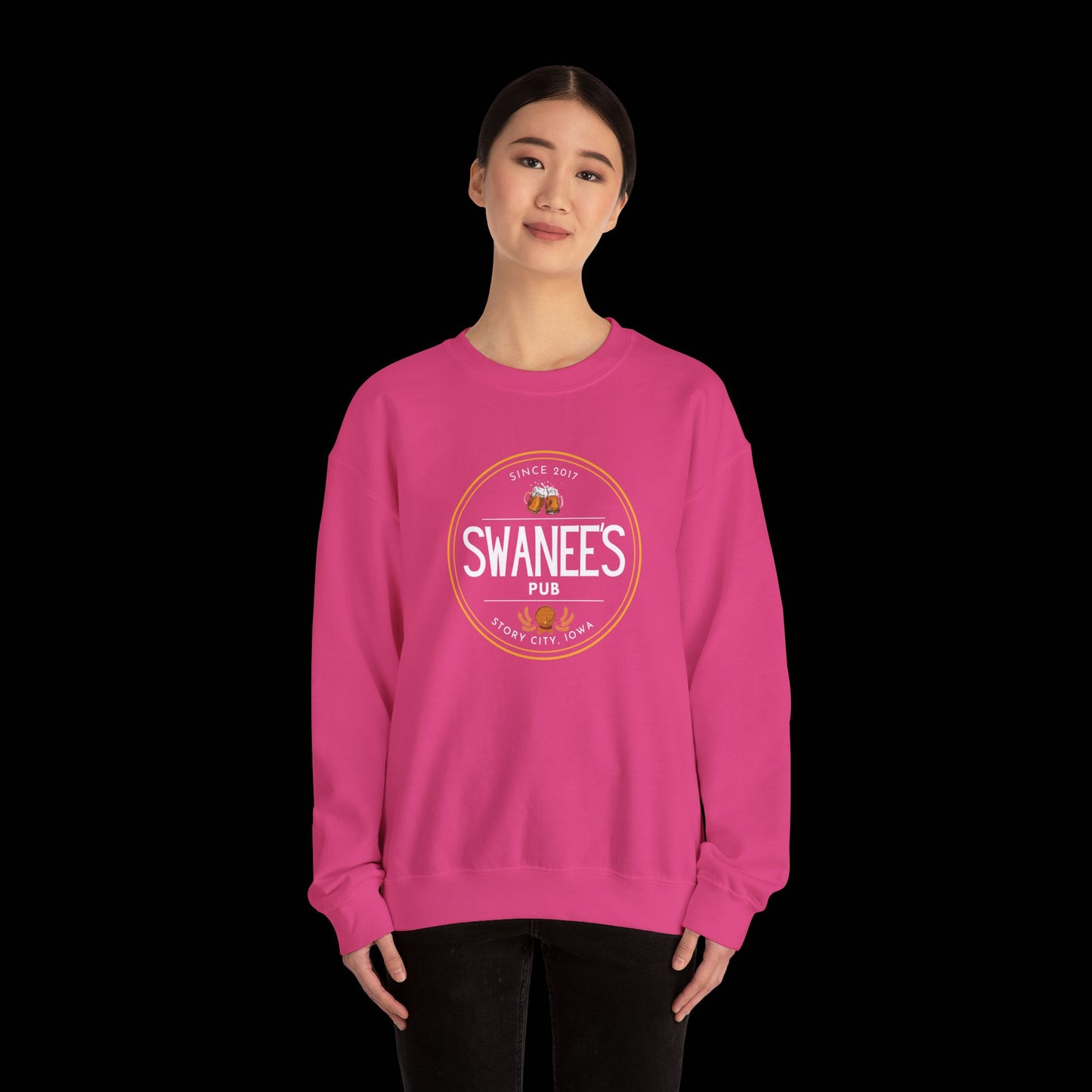 Swanee's Pub Apparel | Gildan Crewneck Sweatshirt | Spring Collection