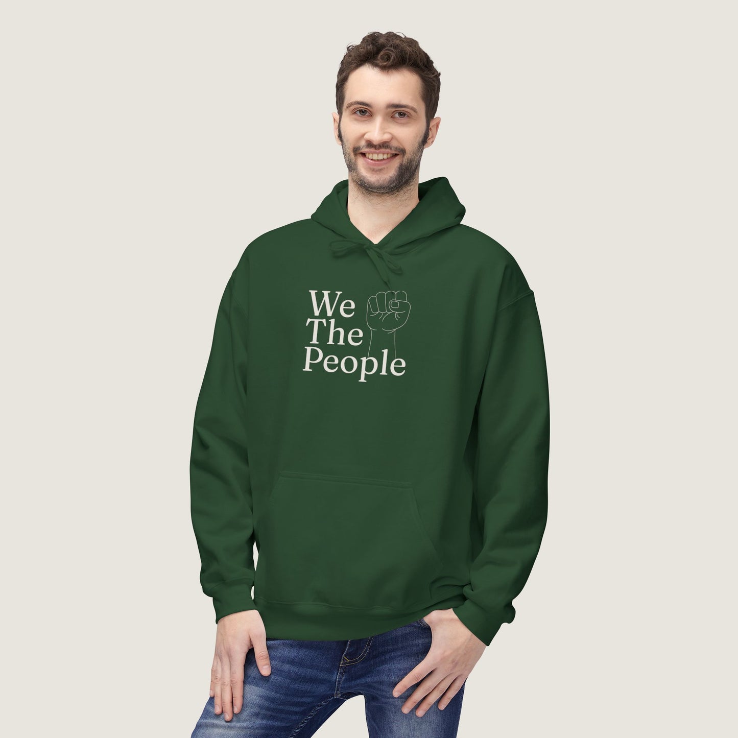 Ravenwood Hollow Apparel | Unisex Midweight Softstyle Fleece Hoodie | "We the people"