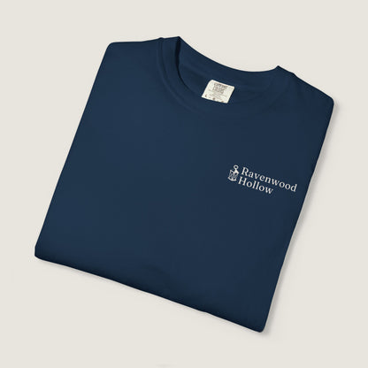 Ravenwood Hollow Apparel | Unisex Garment-Dyed Tee | "Ravenwood Hollow"
