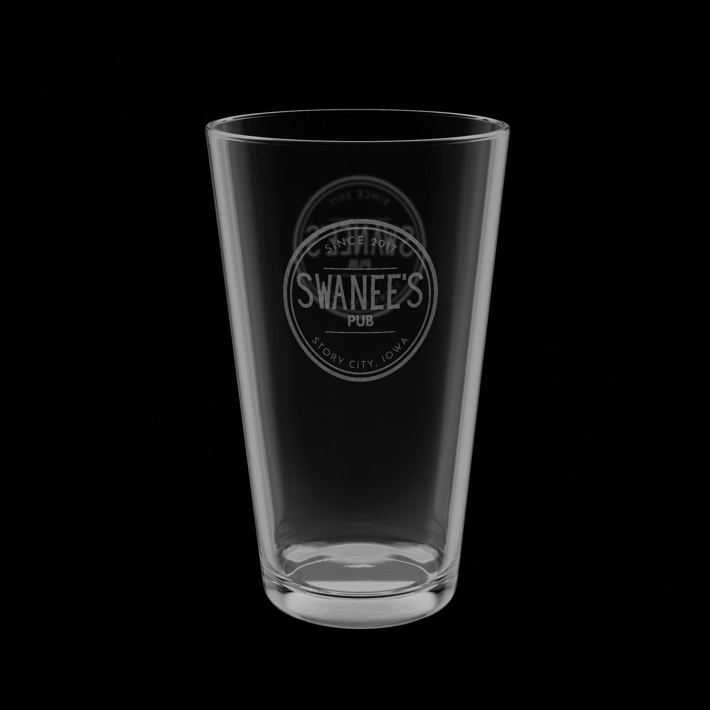 Swanee's Pub Drinkware | Engraved Pint Glass