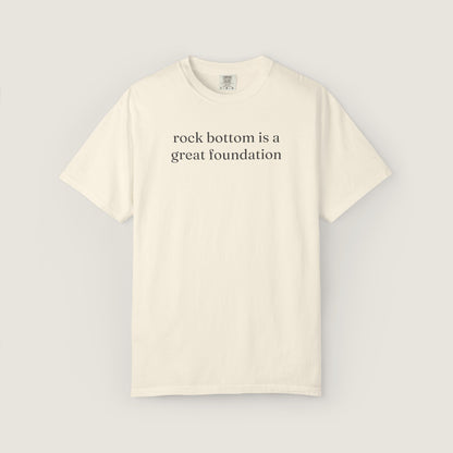 Ravenwood Hollow Apparel | Unisex Garment-Dyed Tee | "rock bottom"