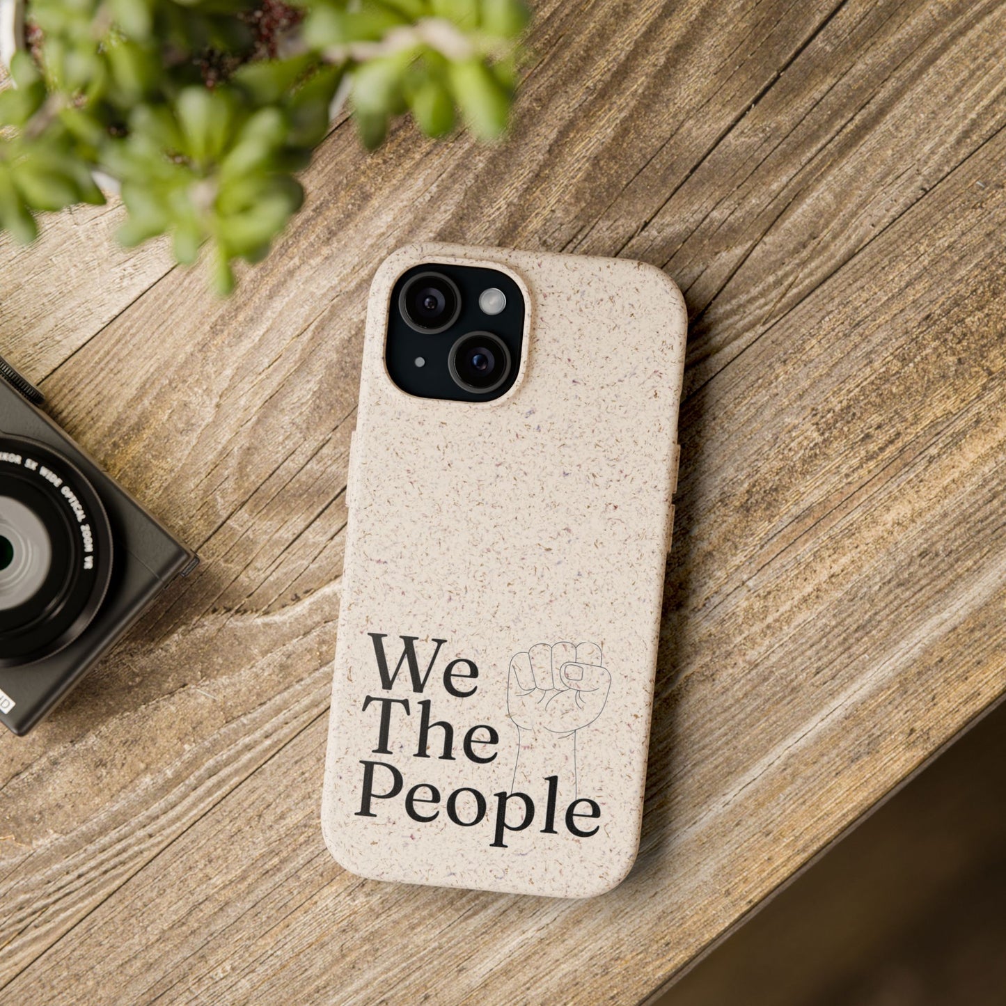 Ravenwood Hollow Accessories | Biodegradable Phone Case | "We the people"