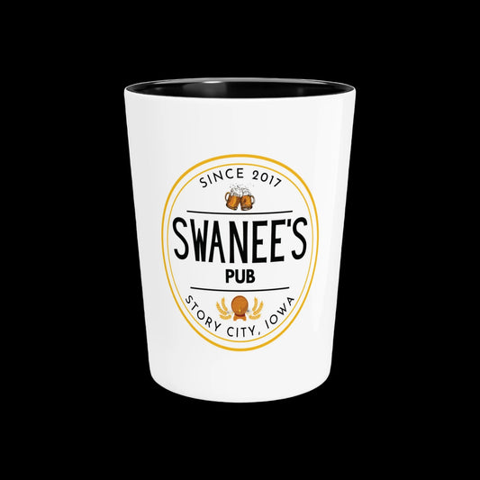 Swanee’s Pub Drinkware | 1.9 oz Ceramic Shot Glass