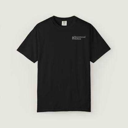 Ravenwood Hollow Apparel | Unisex Garment-Dyed Tee | "Ravenwood Hollow"